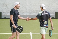 02/07/2023 - Belgium Championship Padel - 
Francois AZZOLA / Jerome PEETERS 
©Philippe Buissin / IMAGELLAN