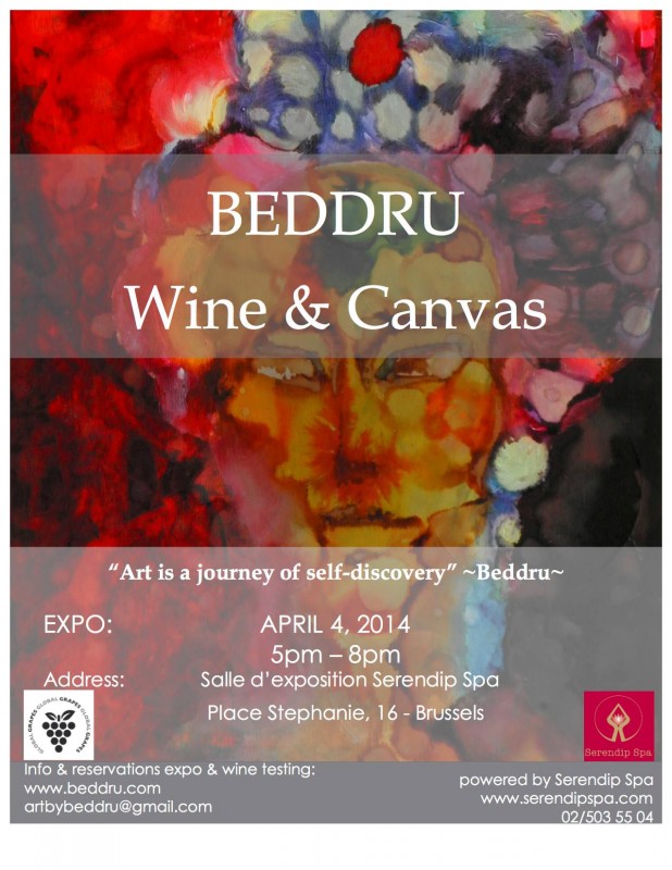 Wine & Canvas: An evening dedicated to the art of Beddru