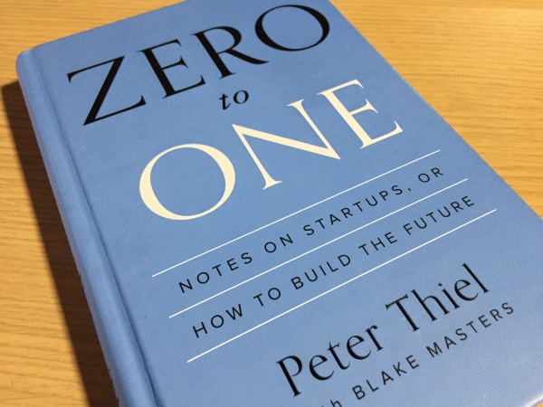 Success: Peter Thiel's book Zero to One