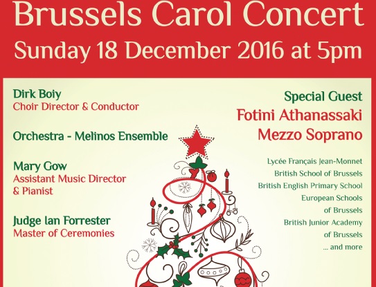 The Brussels Carol Concert At Conservatorium