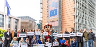 Pinocchio protest over packaging