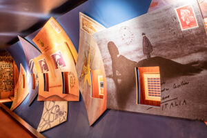 Jean-Michel Folon artwork at Folon Museum