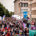 Thousands turn out for Brussels Pride