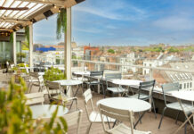 Best Roof Top Bar with a View in Brussels