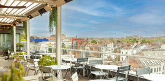 Best Roof Top Bar with a View in Brussels