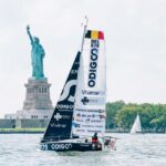 Belgian sailor takes to the water in another record attempt