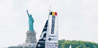 Belgian sailor takes to the water in another record attempt