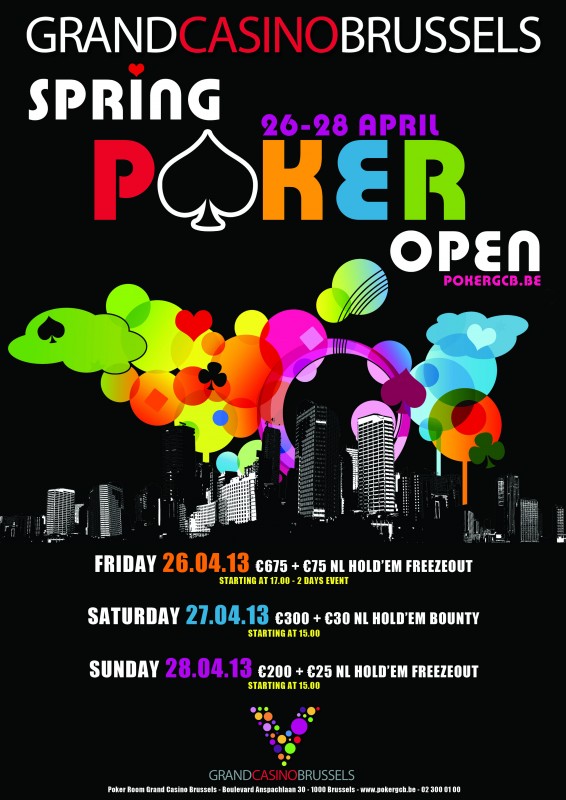 Grand Casino Brussels : Spring Poker Open