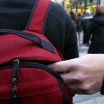 Pickpocketing on the increase